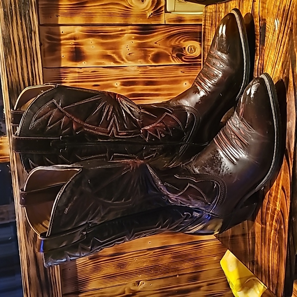 Wrangler Cowboy Boots, Size 10